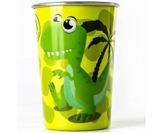 WATER REVOLUTION Vaso acero inox 300ml en caja Dino
