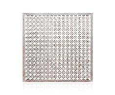 Menzzo Victorine - Cabecero de Cama, Madera, Color Blanco, 140 x 7 x 140 cm
