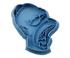 Cuticuter Los Simpsons Homer Cortador de Galletas, Azul, 8x7x1.5 cm
