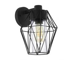 EGLO CANOVE lámpara de pared E27, 60 W, Negro