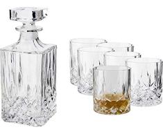 Dorre Juego de whisky con jarra y 6 vasos