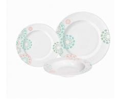 Tognana OM070185614 Kate - Vajilla de 18 piezas (porcelana)