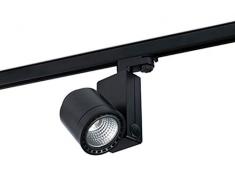 Faro Barcelona Proyector de Carril led, Negro