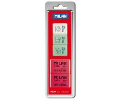 Milan BVM10046 - Pack de 5 gomas de borrar