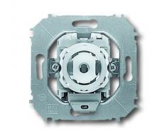 Busch-Jaeger 2001/6 UKGL-101 Rocker switch Metálico interruptor eléctrico - Accesorio cuchillo eléctrico (10 A, Metálico, 71 mm, 29 mm, 71 mm)