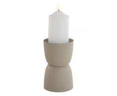 JOTEX Billy - Candelabro, Color Gris y Beige
