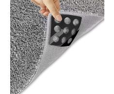 ASOBEAGE 4 Alfombrillas Antideslizantes Lavables para Alfombra, Alfombrillas Antideslizantes para Suelos de Madera y Azulejos, Cinta de Alfombra Reutilizable y Lavable