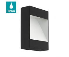 EGLO 98095 iluminaciÃ³n al aire libre Outdoor wall lighting Antracita, Blanco 10 W LED - IluminaciÃ³n al aire libre (Outdoor wall lighting, Antracita, Blanco, Aluminio, IP44, Fachada, Montaje en pared)