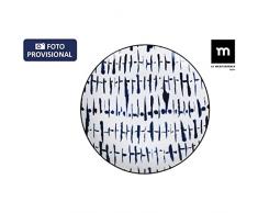 La Mediterranea 124348 Plato Llano 27Cm Masai