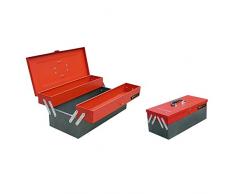 Egamaster - Caja para herramientas 3 compartimentos azul