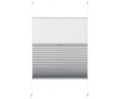 Gardinia Estor Plisado, fijación sin Tornillos, Ideal para el día y la Noche, Todas Las Piezas de Montaje Incluidas, fácil de Montar, Tela, Weiß, 50 x 130 cm