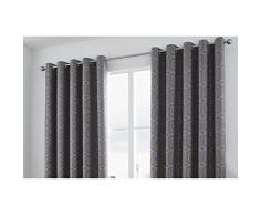 Curtina Camberwell - Cortinas con Ojales (228 x 183 cm), Color Gris