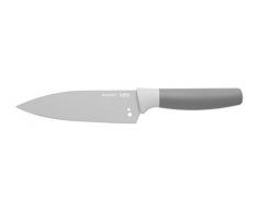 Berghoff 3950041 - Cuchillo cocinero con pelador hierbas 14 cm, color gris