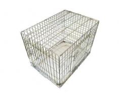 ellie-bo Deluxe extra fuerte 2 puerta plegable perro perrito de la jaula con cama de matrimonio oveja sintética X Large