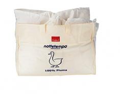 Gabel Edredón de Pluma de Ganso. Relleno 70% Plumas 30% plumón. 235 gr/m². Almohada 100%. Puro Algodón