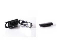 BIFULL Cepillo con Espejo Plegable, Negro, Estandar