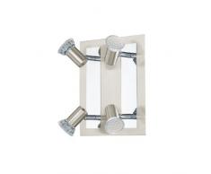 EGLO ROTTELO Foco de superficie Metálico GU10 LED 5 W A+ - Punto de luz (Foco de superficie, GU10, 4 bombilla(s), LED, 5 W, 3000 K)