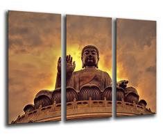 Poster Fotográfico Buda Buddha, Relajacion, Relax, Zen Tamaño total: 97 x 62 cm XXL