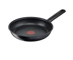 Lagostina Regenera Green Sartén antiadherente de aluminio 100% reciclada à 24 cm, olla de inducción de gas y horno, indicador de cocción Thermosignal, revestimiento antiarañazos, mango ergonómico