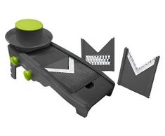 NERTHUS FIH 321 - Mandolina de Corte en V, MÃºltiples Cortes por Selector Manual, cortador de Frutas y Verduras