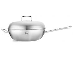 Fissler, Wok con tapa de metal, 32 cm