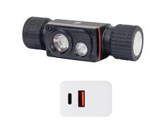 PNI Adventure F80 1000LM 6W 2200mAh IP68 Dual LED Headlamp con fuente de alimentaciÃ³n CHG300