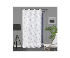 Soleil docre Lionel - Visillo (poliÃ©ster, 140 x 250 cm), Color Blanco