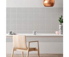 Ambiance Sticker Pegatinas de Azulejos Adhesivos, diseÃ±o de Azulejos de Cemento â DecoraciÃ³n de Pared para Cuarto de baÃ±o y Cocina â Azulejos de Cemento Adhesivo para Pared â 10 x 10 cm â 60 Unidades