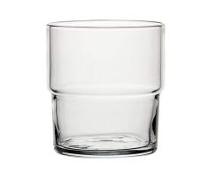 Utopia Hill Stacking - Vasos endurecidos para whisky (300 ml, 10.5 oz)