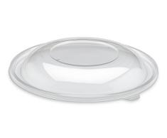 GUILLIN covsl4500 cartón Tapa para ensaladera 4500 CC, plástico, Transparente, 40,4 x 40,4 x 3,8 cm