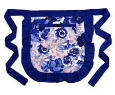 Ragged Rose Tilly - Delantal, algodÃ³n, Color Azul