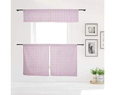 Duck River Textile Se Puede Lavar a máquina en Agua frÃa, Usar Solo blanqueador sin Cloro, secar en Secadora a Baja Temperatura y Planchar a Temperatura Baja, Multi, 128 x 36 (2 Piezas)