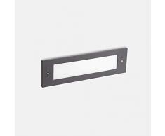 Leds C4 - Micenas LED Al Aire Libre Ahuecado Luz de La Pared Gris Oscuro 29.8 cm 1215Lm 4000K Ip65