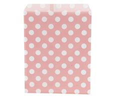 Clayre & Eef 6PA0486LP - Bolsas de Regalo (25 Unidades, Aprox. 13 x 17 cm.