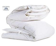 Caleffi 06491 - Edredón nórdico Pluma Gute 90% plumón oca Baviera 10% Plumas 240 gr/m²