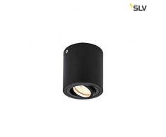 SLV triledo cl, Indoor techo (, qpar51, Negro, Max 10 W Lámpara, aluminio, 0 W