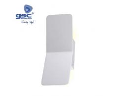 GSC Evolution Aplique pared Ancora 6W 3000K Blanco mate, 90x70x250mm
