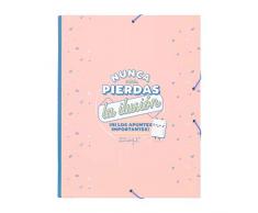 Mr. Wonderful Nunca Pierdas la Ilusión (ni los Apuntes Importantes) Carpeta Separadora, Multicolor, Talla Ãnica