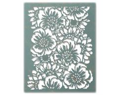 Sizzix Troquel Thinlits 664418 Ramo de Flores by Tim Holtz, multicolor, Talla Ãºnica