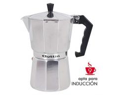 Quttin S2202077 Cafetera, 18/8 Stainless Steel
