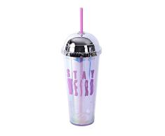 Helio Ferretti Stay Weird Vaso con Tapa