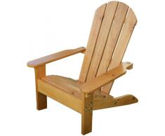 KidKraft 83 Silla infantil Adirondack de madera - Color miel