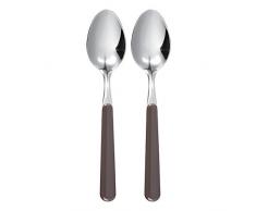 Excelsa Trendy 2 Unidades Gris de cucharas de Mesa