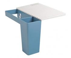 KUHN RIKON Soporte para Fregadero, Wave, Azul Aciano Oscuro, Una Talla