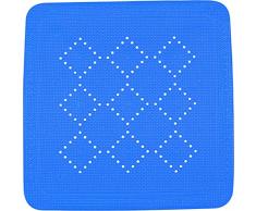 Spirella 55 x 55, Azul colecciÃ³n Alaska, Alfombrilla de Ducha, PVC