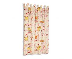 Albani Cortina con 8 Trabillas, Unicornio, 160 x 135 cm, carbÃ³n, 160x135 cm