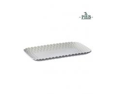 La Porcellana MomentiÂ âÂ Bandeja de pastelerÃ­a (Caja de Regalo, Blanco, 35Â x 26Â cm