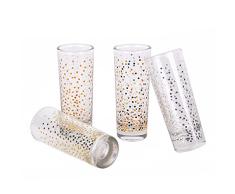 Helio Ferretti Pack 4 Vasos Chupito Party Dots