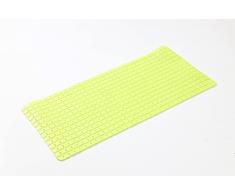 Caro - Alfombra Antideslizante (PVC, 78 x 35 cm), Color Verde