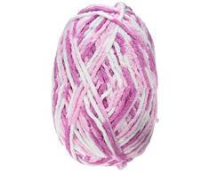 Bernat 201 m 300 G Ovillo de tamaño pequeño poliéster Manta para bebé Ovillo de Lana, Rosa Twist